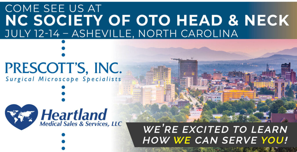 NC Society of Oto Head & Neck July 12-14 – Asheville, North Carolina
