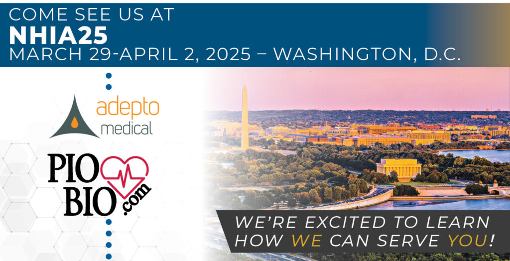 Come see us at NHIA25 March 29-April 2, 2025 – Washington, D.C.