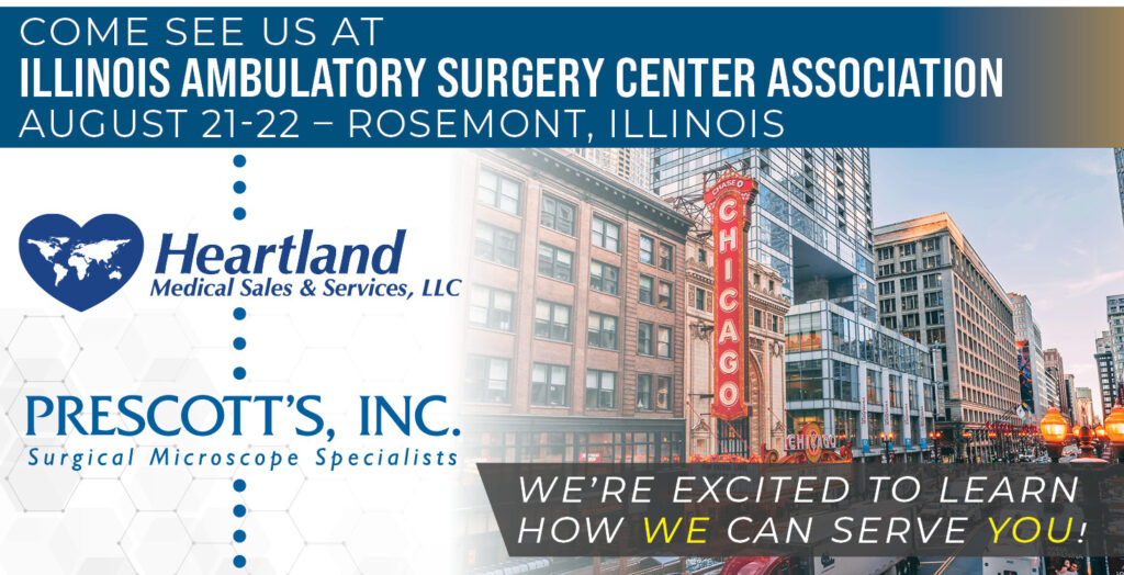 Come see us at Illinois Ambulatory Surgery Center Association August 21-22 – Rosemont, Illinois