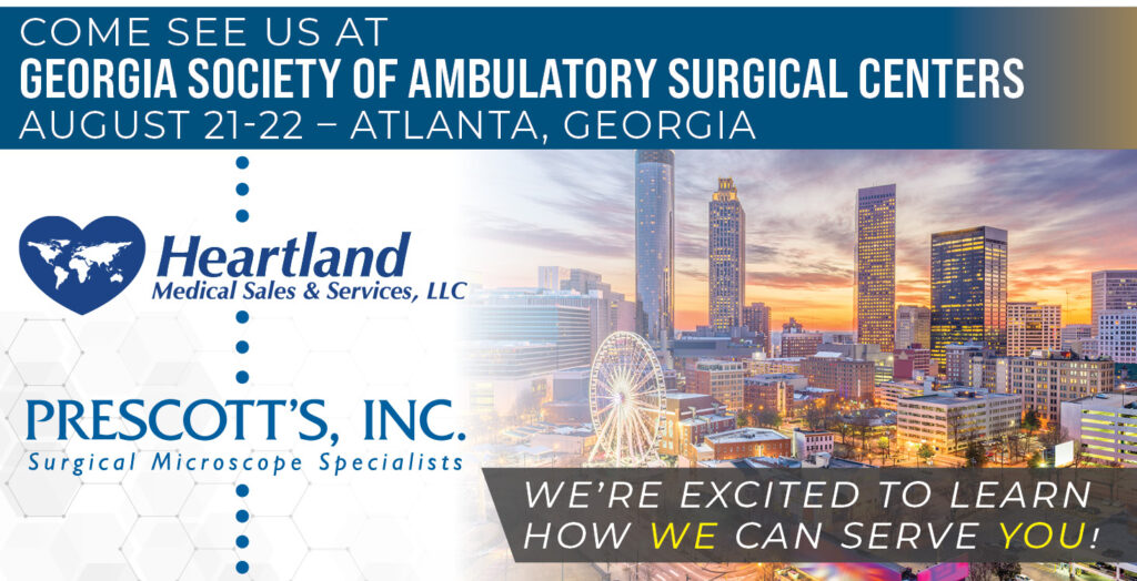 Come see us at Georgia society of Ambulatory surgical Centers August 21-22 – Atlanta, Georgia