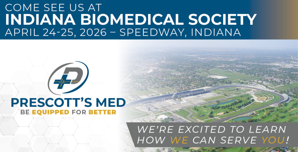 Come see us at Indiana Biomedical Society April 24-25, 2026 – Speedway, Indiana